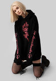 LONG X NYMPHA HEARTBREAKER OVERSIZED HOODIE l SOLD OUT