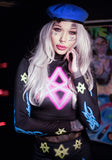 LONG x NYMPHA SEXAGRAM TOP