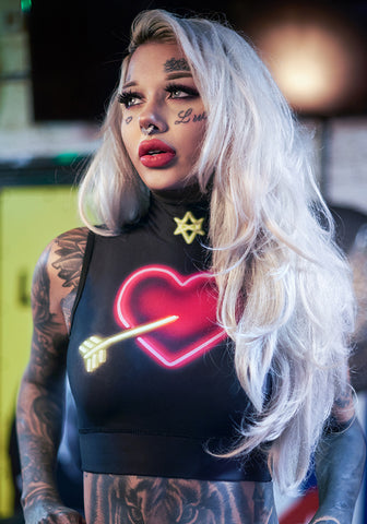 LONG x NYMPHA SPELLBOUND TOP